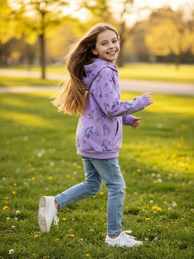 WELAKEN Sweatshirts for Girls Toddler & Kids II Little Girl's Pullover Tops - Image 2