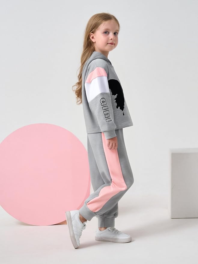 Toddler Baby Girls Clothes Long-sleeve Tie Dye Hoodie Sweatshirt Pants Hooded - Image 6