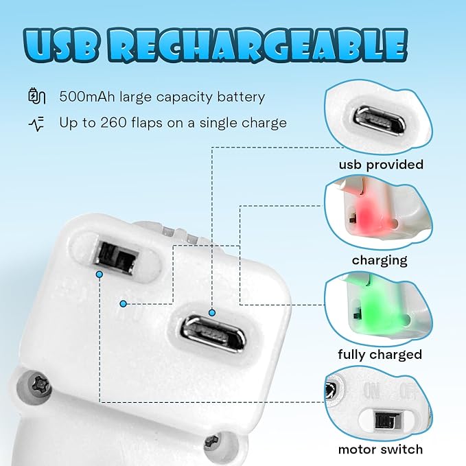 Cat Toys, Flapping Wings Woodpecker, No Flying, Chirping Bird Interactive - Image 4