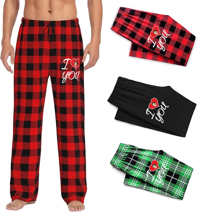 Personalized Pajama Pants For Men Women Custom Pajama Pants by Unknown