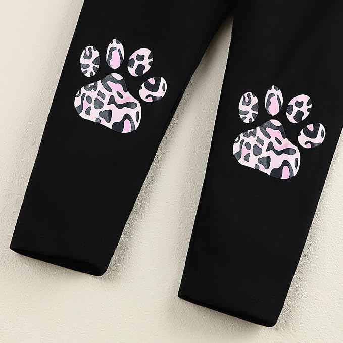 Toddler Baby Girls Clothes Long-sleeve Tie Dye Hoodie Sweatshirt Pants Hooded - Image 6