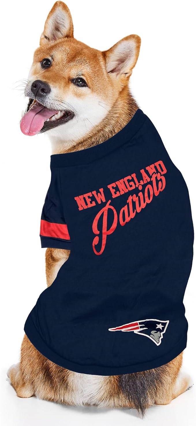 NFL New England Patriots Dog & Cat T-Shirt - Image 6