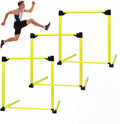 Adjustable Height Hurdles Training Equipment, Indoor & Outdoor Detachable by Unknown