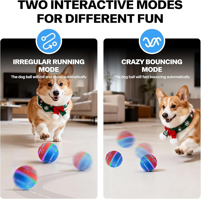 Pet Prime Interactive Dog Ball Toy Automatic Active Rolling Ball - Image 2