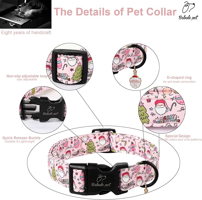 Christmas Dog Collar for Puppy Small Dogs - Image 4