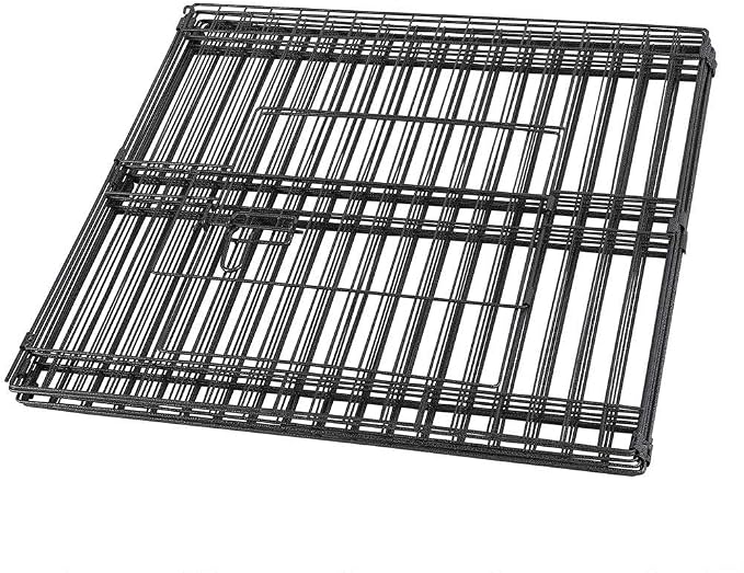 Yaheetech 24 inch Black Metal Pet Playpen 16 Panel Foldable Playpen - Image 8