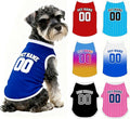 Custom Dog Shirt Personalized Pet Jersey Shirts by Unknown