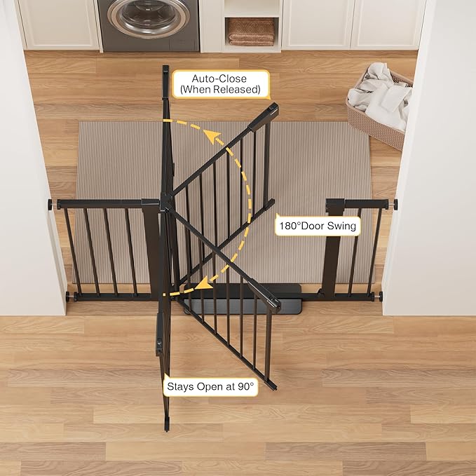 Cumbor 2 Pack 29.7"-48" Baby Gate - Image 5
