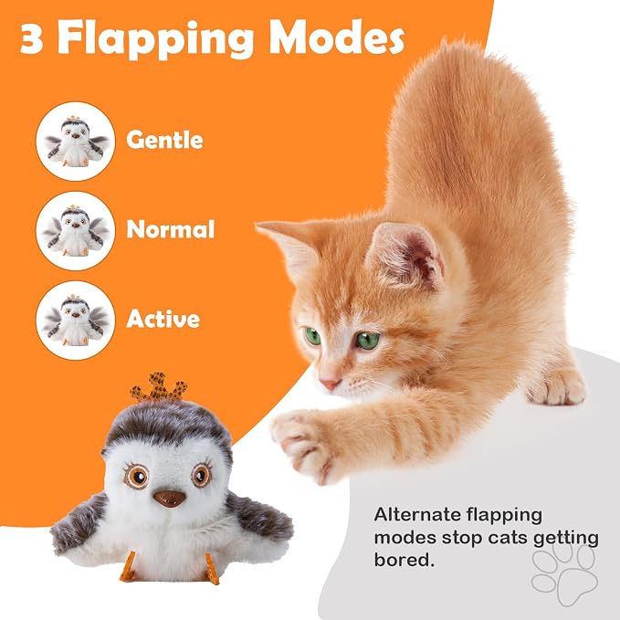 Interactive Flappy Bird Cat Toy – Sandpiper - Image 5