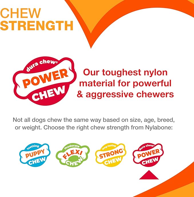 Nylabone Pretzel Power Chew Toy - Image 8