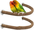Rypet 2PCS Natural Wood Bird Perches by RYPET