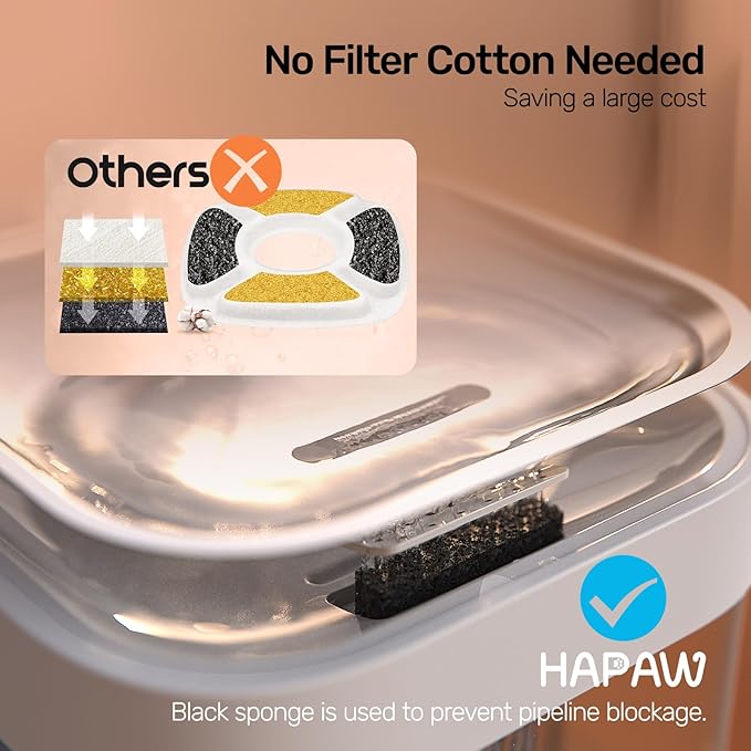 2026 Latest Cat Water Fountain, No Filter Cotton, App Monitoring Wastewater - Image 3