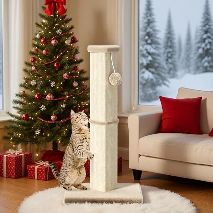 Cat Scratching Post, 32 Inch Tall Scratching Post - Image 8