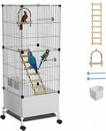 Medium Flight Bird Cage, Wide Birdcage by STILLCOVE
