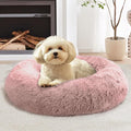 JOLLYVOGUE Calming Dog Bed Medium Size Dog, Anti-Anxiety Donut Medium Pet Bed by JOLLYVOGUE