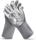 Pet Grooming Gloves—Heat Resistant Dog Washing Gloves by MAIIU