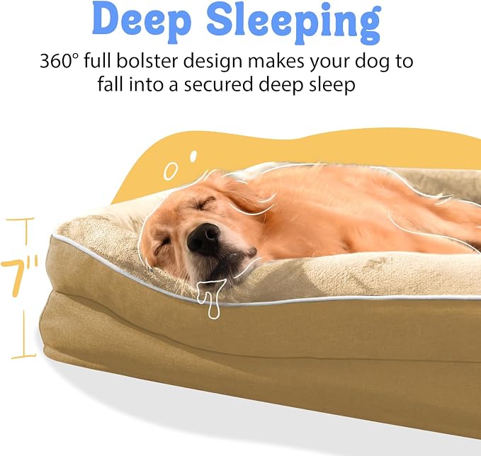 Orthopedic XL Large Dog Bed - Image 3