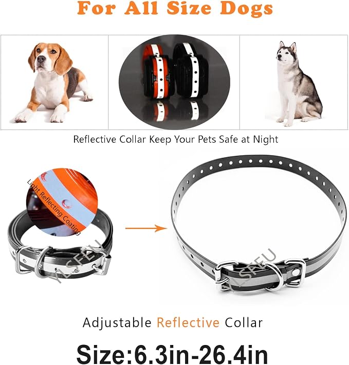 Dog Collar Strap for Most of Electronic Training Shock Collar - Image 4