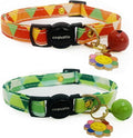 2 Pack Cotton Breakaway cat Collars by Cognatio