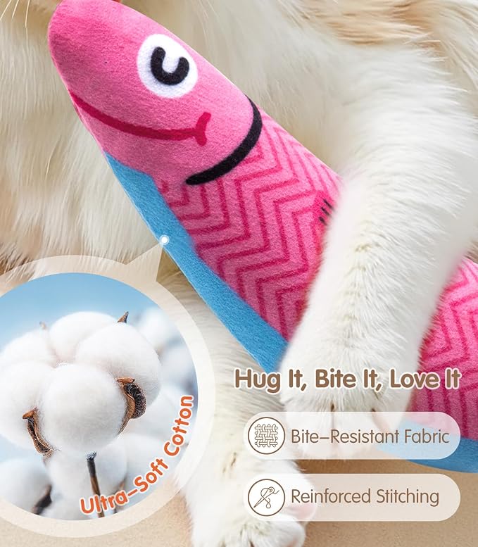 PetBusy Cat Toys with Interactive Soft Chew Kicker Cat Toys - Image 5