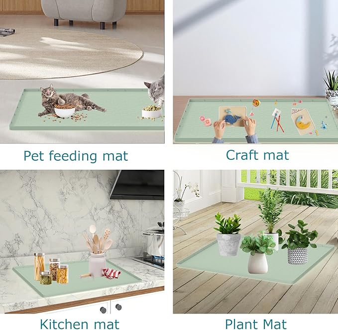 Cat Litter Mat, Silicone Large Cat Mat - Image 7