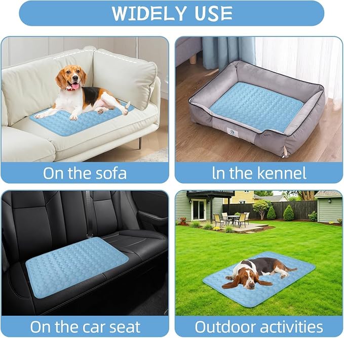 2025 New Dog Cooling Mat, Pet Cooling Mats, Summer Cool Pads Pet Mat Outdoor - Image 6