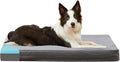 Orthopedic Memory Foam Bed for Large Dogs, Waterproof Cooling Pet Mats for Crate by ABETTERLIFEWITHPET