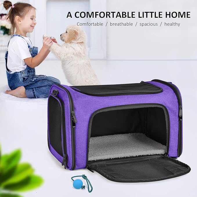 Henkelion Large Cat Carriers Dog Carrier Pet Carrier - Image 7