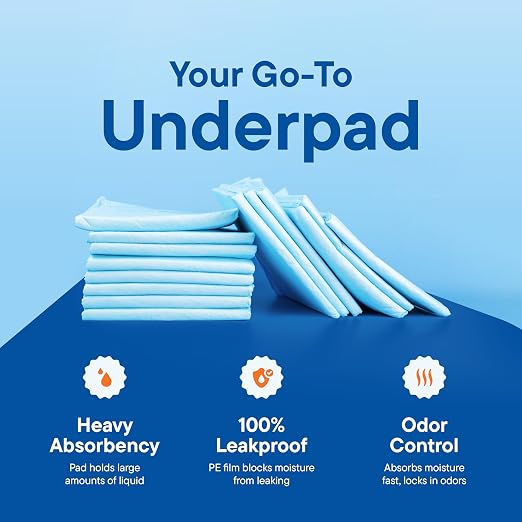Chucks Pads Disposable Adult Incontinence Underpads 23"x36" Large Super - Image 7