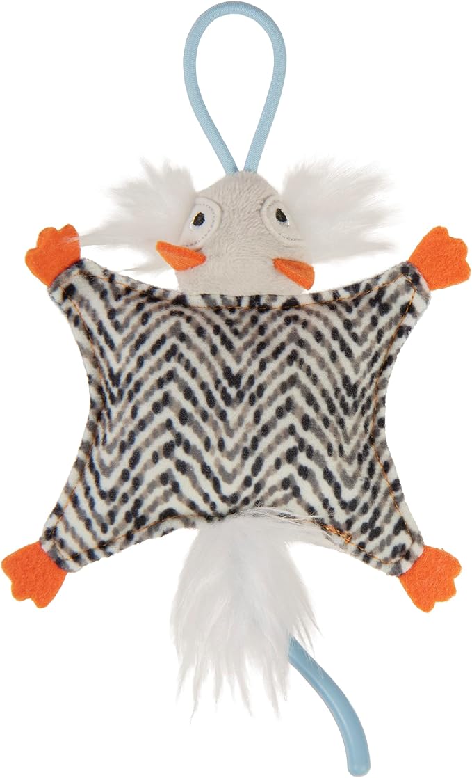 Instincts by SmartyKat HappyNip Soarin' Squirrel Crinkle Launcher Plush by SmartyKat