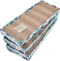 PEEKAB Cat Scratcher Cardboard Reversible Cat Scratch pad Kitty Corrugated by PEEKAB
