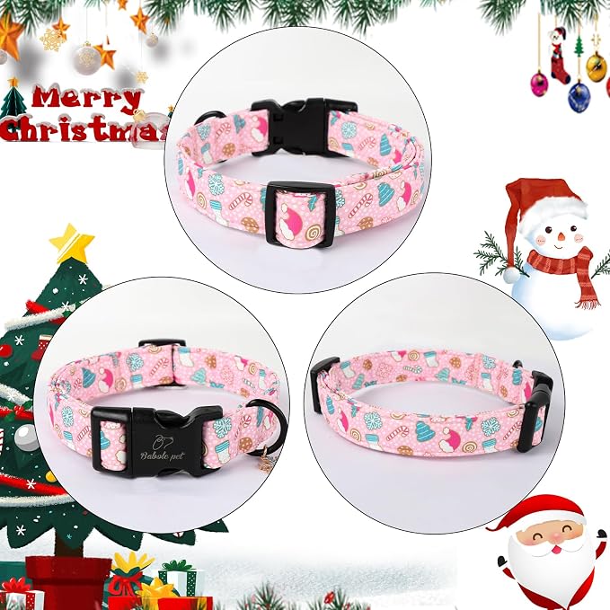 Christmas Dog Collar for Medium Dogs - Image 5