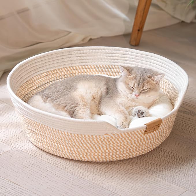 CHEERHOME PETS Cat Bed Basket by CHEERPALS