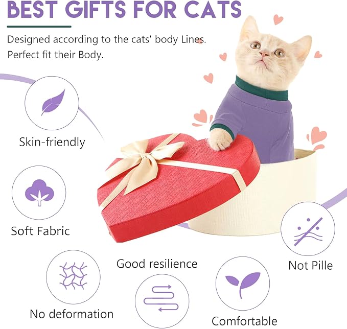 Sticky Cat Clothes Stretchy, Sphynx Hairless Sweater & Pajamas - Image 5