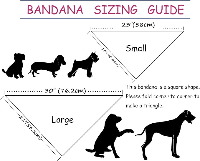 ARING PET Halloween Dog Bandanas, Cotton Purple Pumpkin Ghost Bat Floral Pet - Image 4