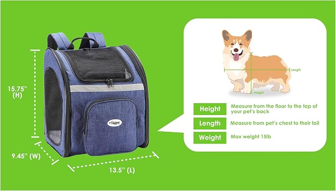 Petique The Backpacker Pet Carrier - Image 7