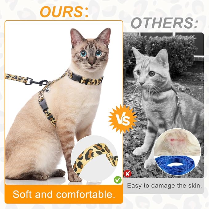 BEAUTYZOO Cat Harness and Leash Set Escape Proof - Image 6