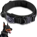 2025 Upgrade Waterproof AirTag Dog Collar, Military Tactical Dog Collar by ODOKELE