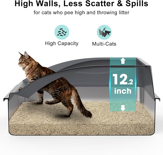 Stainless Steel Litter Box Extra Large - Image 5