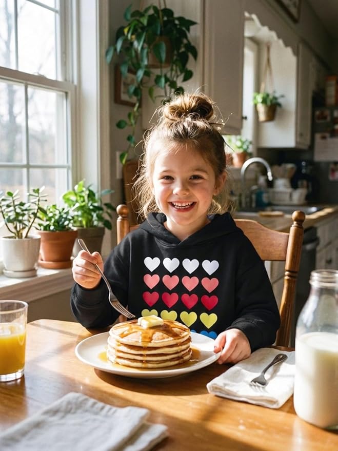 WELAKEN Sweatshirts for Girls Toddler & Kids II Little Girl's Pullover Tops - Image 4