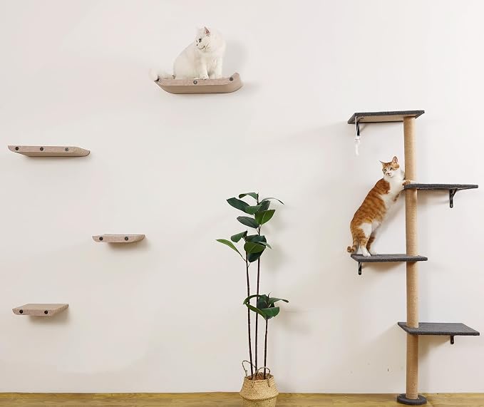 Wall Mounted Cat Shelves and Perches, Scratcher Cat Beds & Furniture - Image 7
