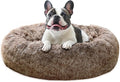 JOLLYVOGUE Calming Dog Bed Medium Size Dog, Anti-Anxiety Donut Medium Pet Bed by JOLLYVOGUE