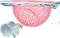 Pink Floating Betta Hide & Shrimp Cave – 3D Printed Aquarium Hammock, Feeding by Unknown