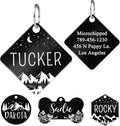 Ultra Joys Stainless Steel Personalized Dog and Cat ID Tags by UltraJoys