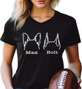Custom Dog Mom Shirt for Women Pet Ears Sweatshirt by CustomUnique