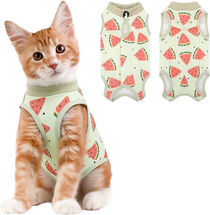 Coppthinktu Cat Recovery Suit Female, Breathable Cat Onesie After Surgery Female by Coppthinktu
