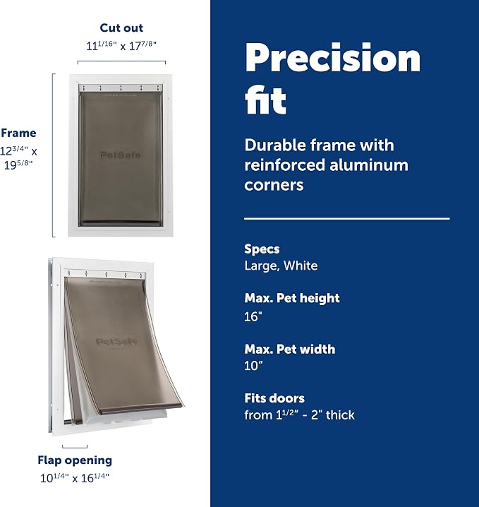PetSafe Extreme Weather Aluminum Pet Door - Image 3