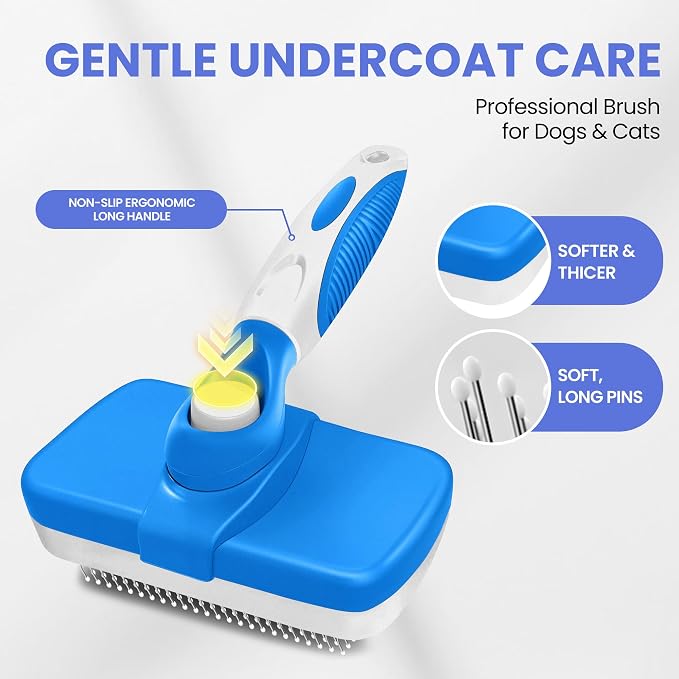 Self Cleaning Shedding Brush - Image 2