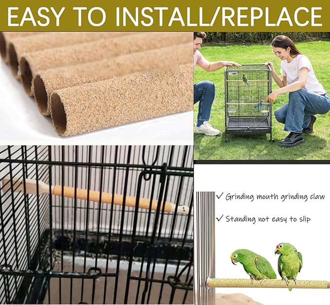 40Pcs Sand Perch Covers for Bird - Image 4