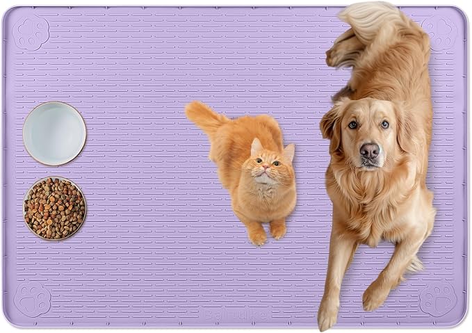Cat Food Mat by Bartuke